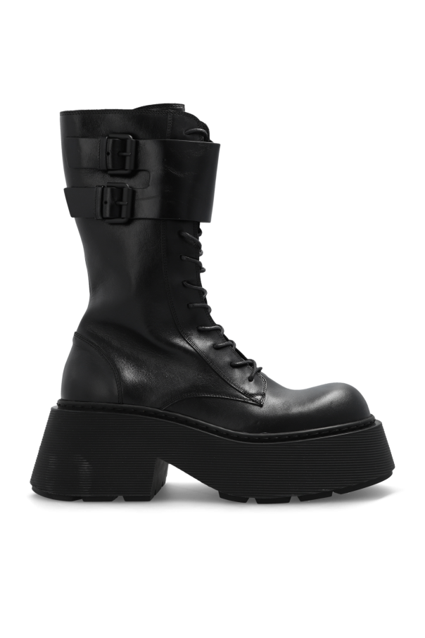 Stiletto hotsell combat boot